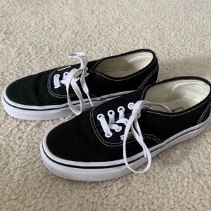Black Vans